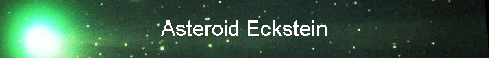Asteroid Eckstein